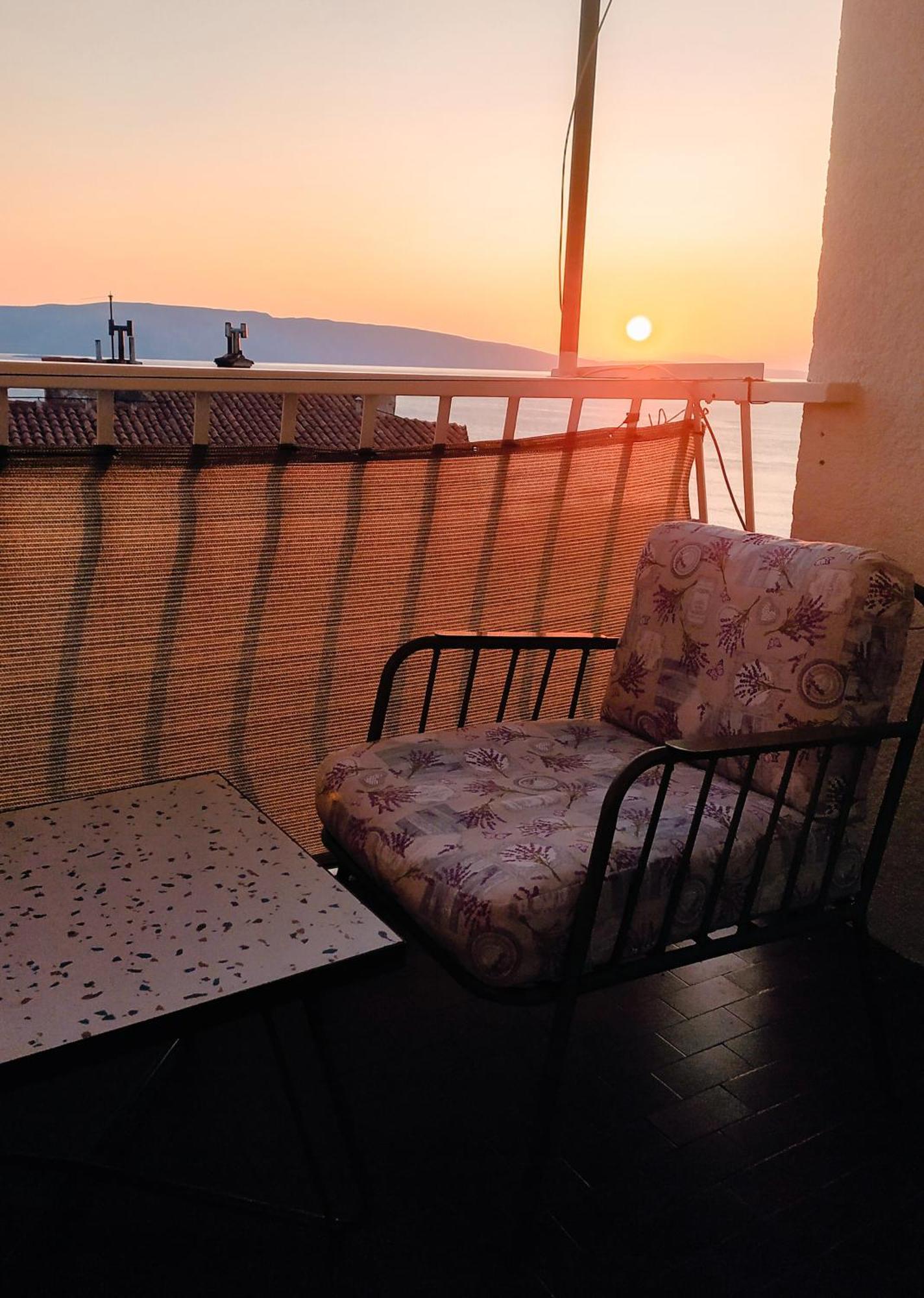 Novouredeni Stan S Balkonom I Pogledom Na More Senj  Bagian luar foto