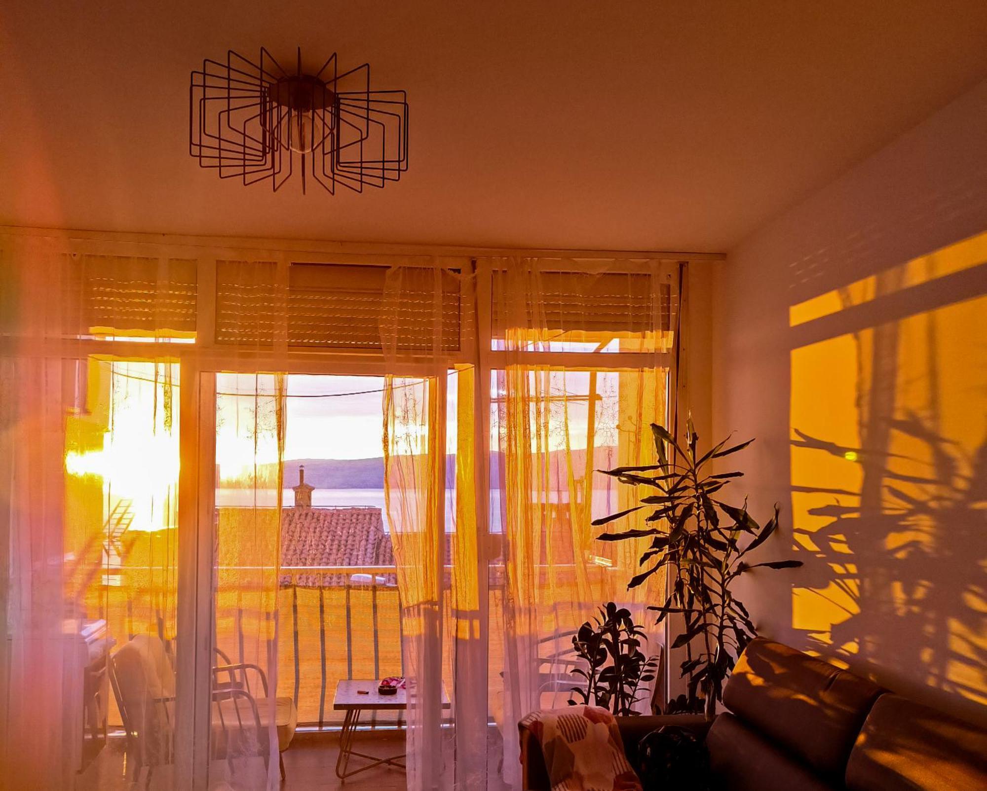 Novouredeni Stan S Balkonom I Pogledom Na More Senj  Bagian luar foto