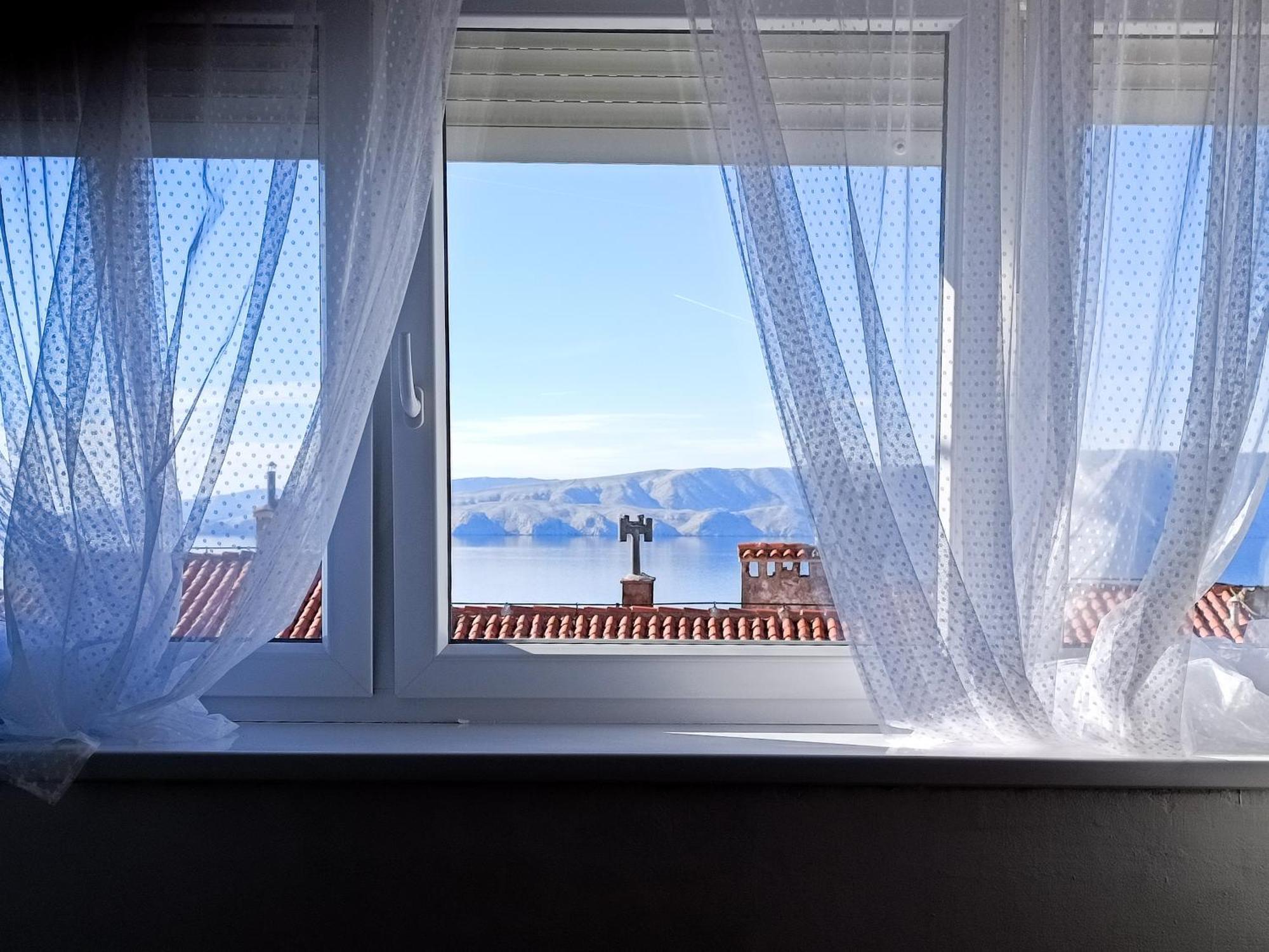 Novouredeni Stan S Balkonom I Pogledom Na More Senj  Bagian luar foto